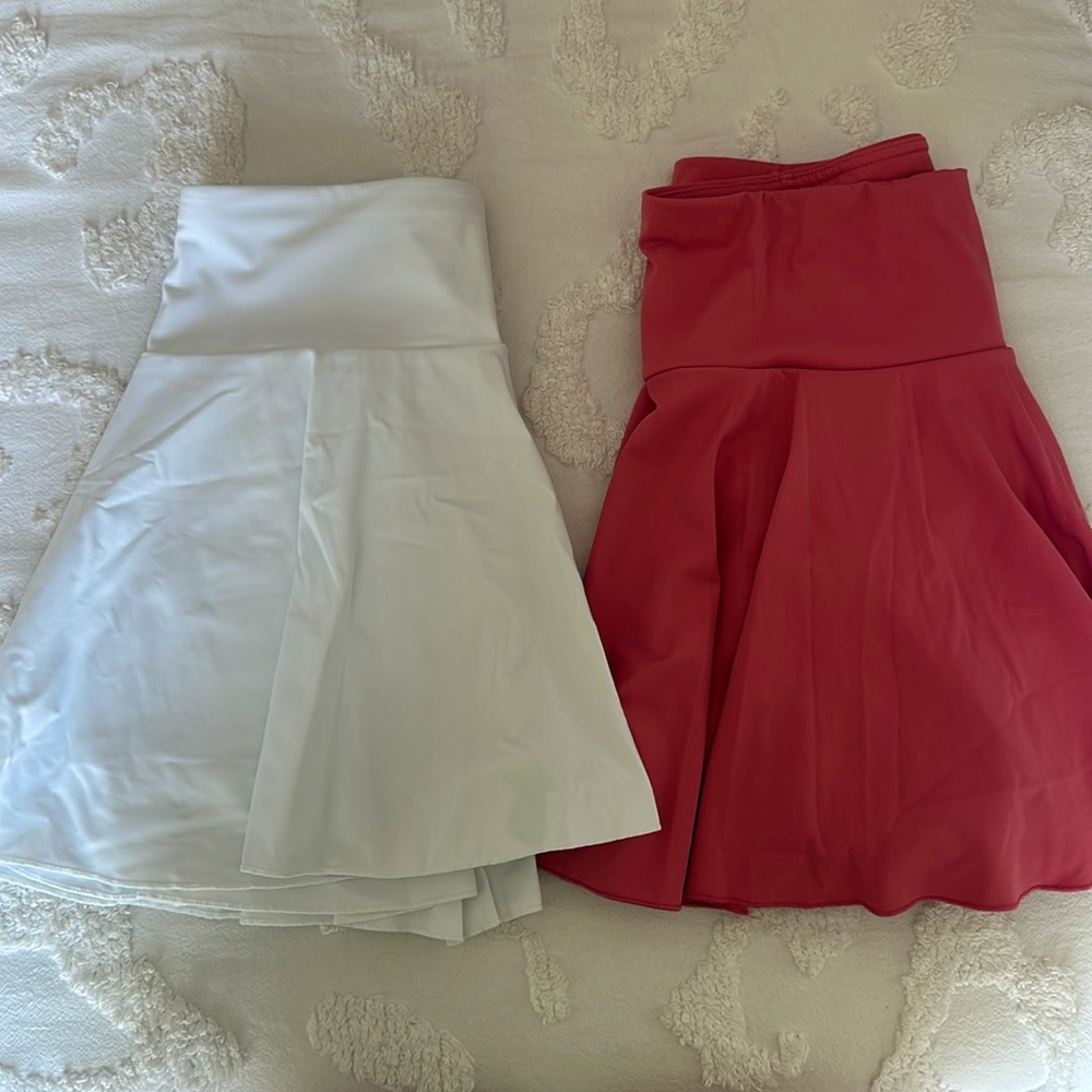 Halara tennis/athletic skirts